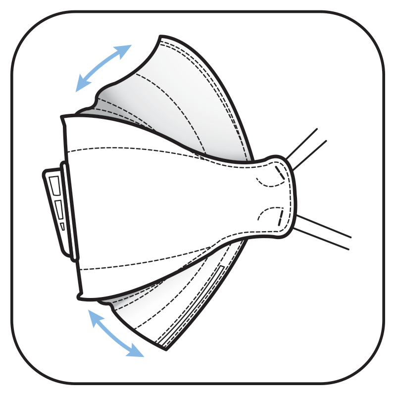 Respiratory Mask FFP 2 with valve