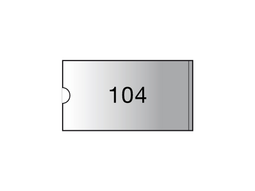 3L Sichtfenster - 55 x 102 mm