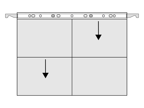 Album pages PANORAMA - 10x15, DIN A6 - Discontinued model