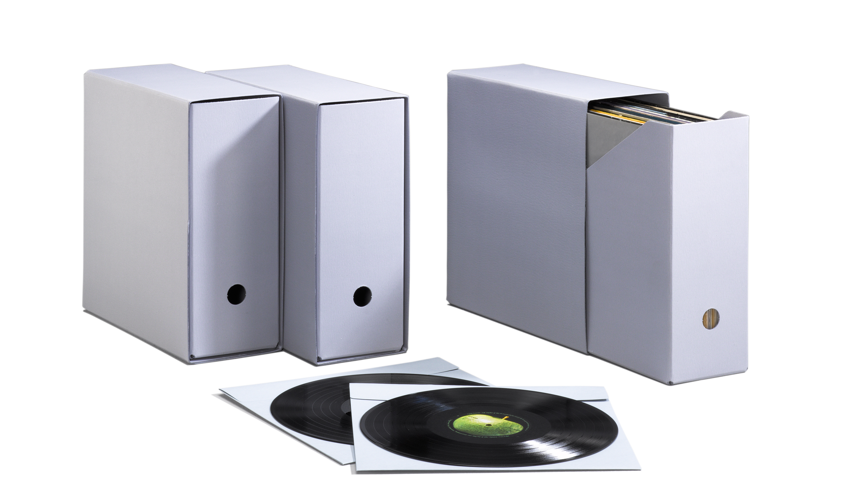 Record box "Odeon" - 7" Single Format with slipcase Premium - Discontinued model