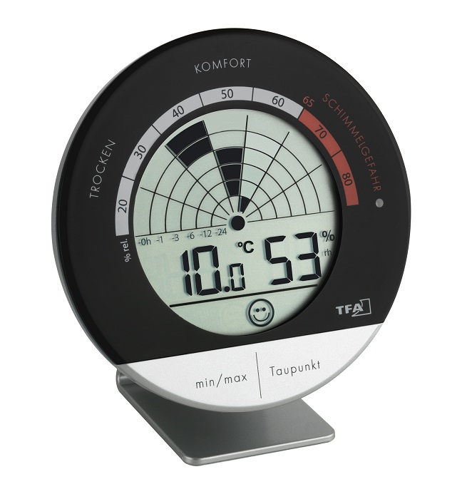 TFA SCHIMMEL RADAR - Digitales Thermo-Hygrometer