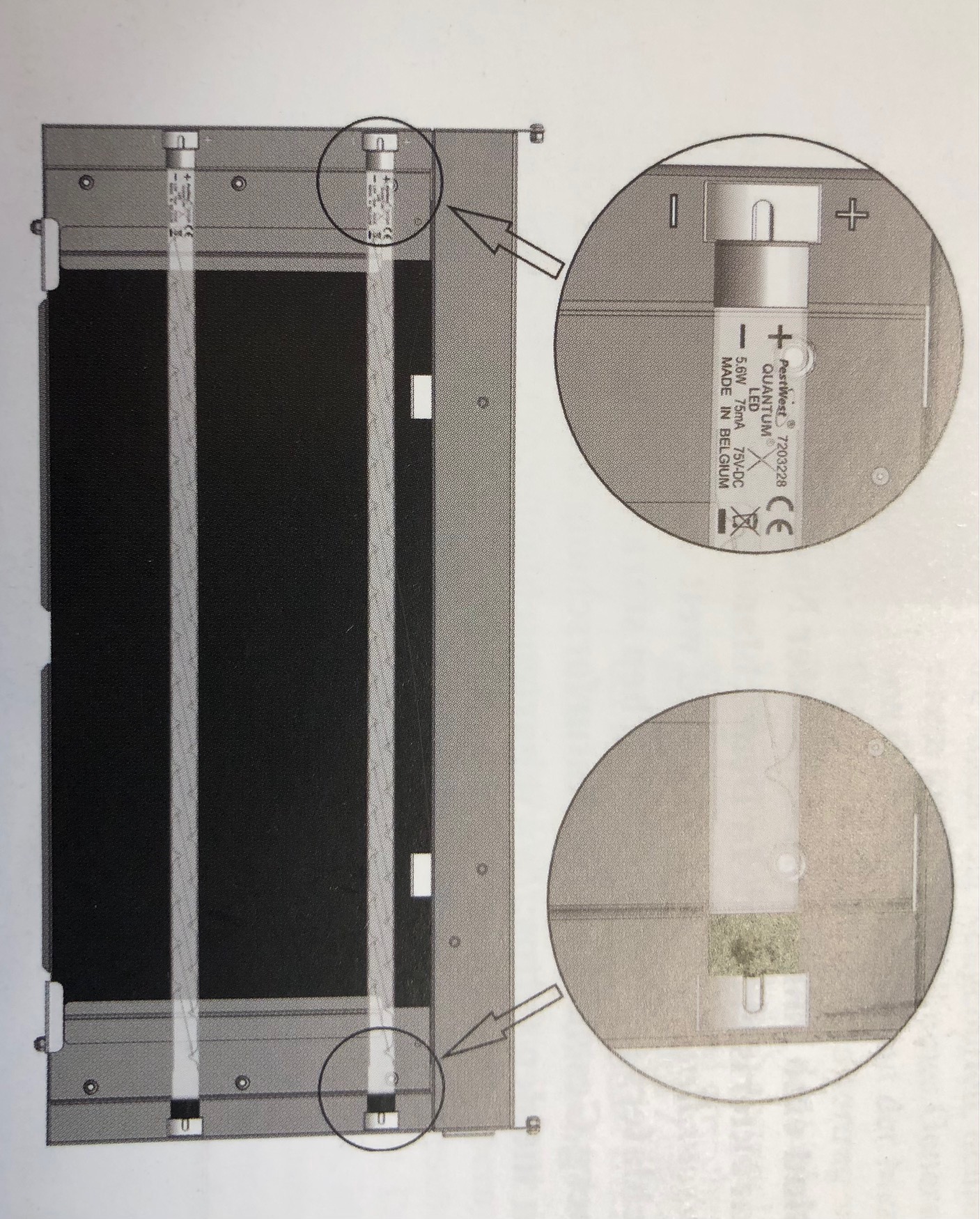 LED-UV-Tube for CHAMELEON® QUALIS (maintenance)