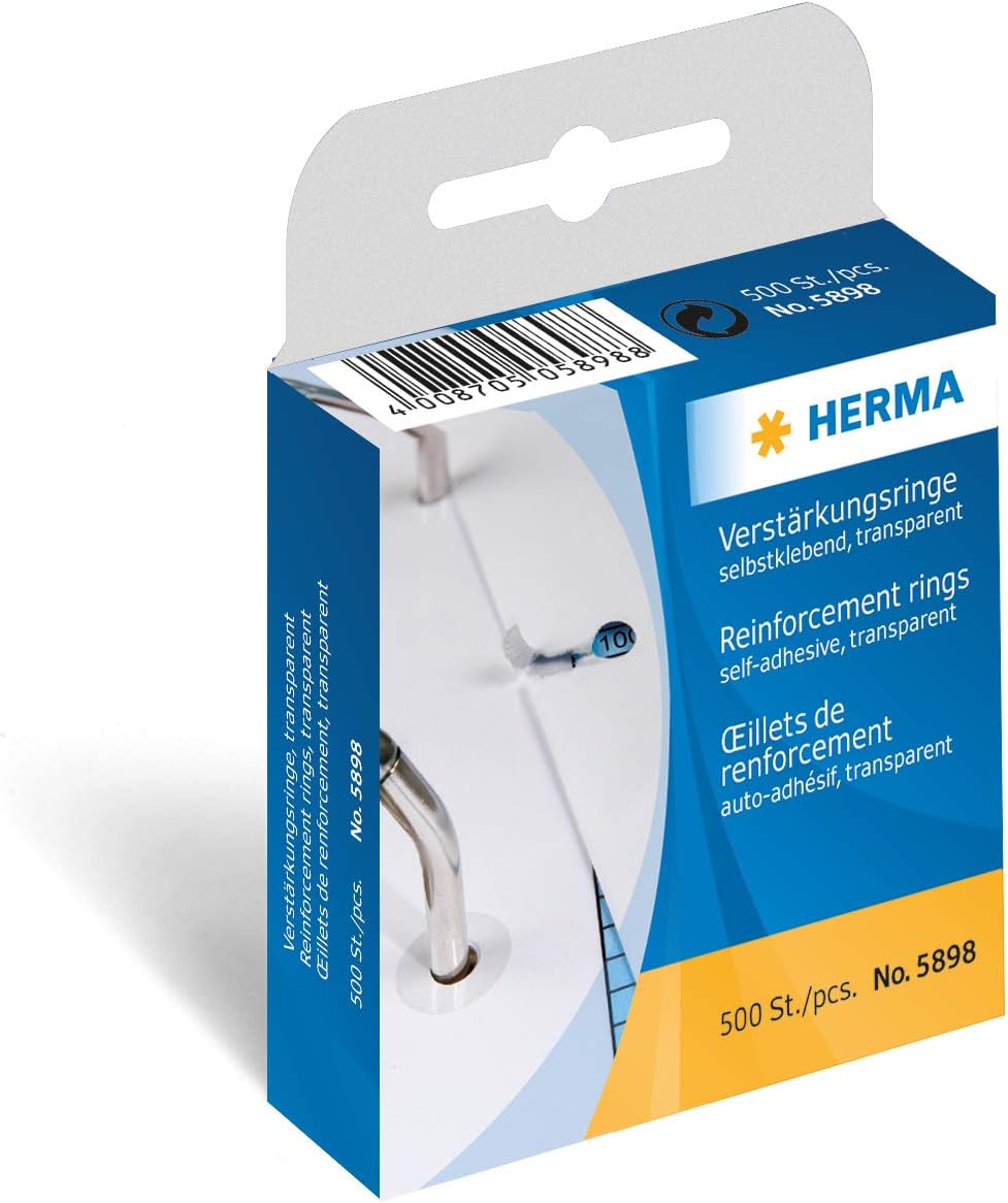 HERMA Reinforcement rings self-adhesive